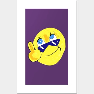 Fuck You Emoji cute Posters and Art